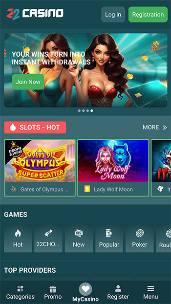 22Casino